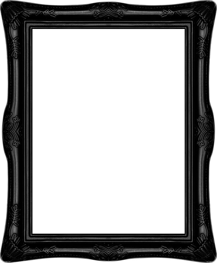 Classic Ornate Black Frame